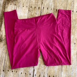 Pink Lularoe pink leggings